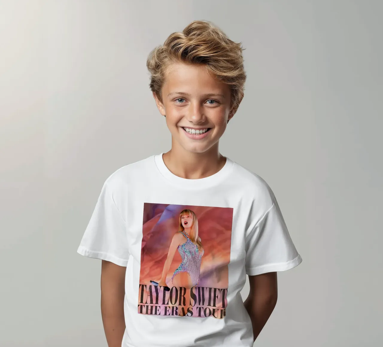 tour delle epoche swiftie t-shirt bambini da AudioLibrary
