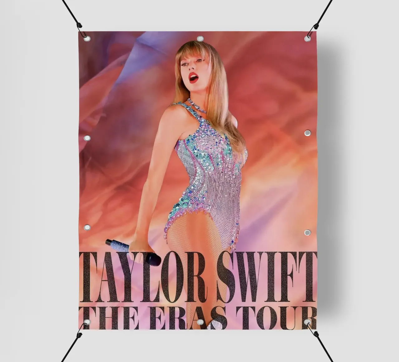 tour delle epoche swiftie telo in pvc da AudioLibrary