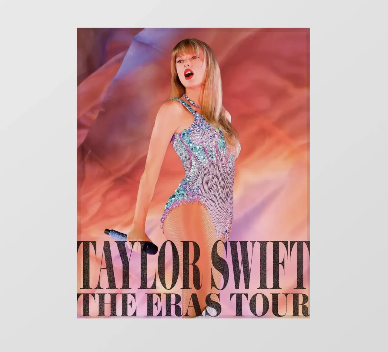 tour delle epoche swiftie telo in pvc da AudioLibrary