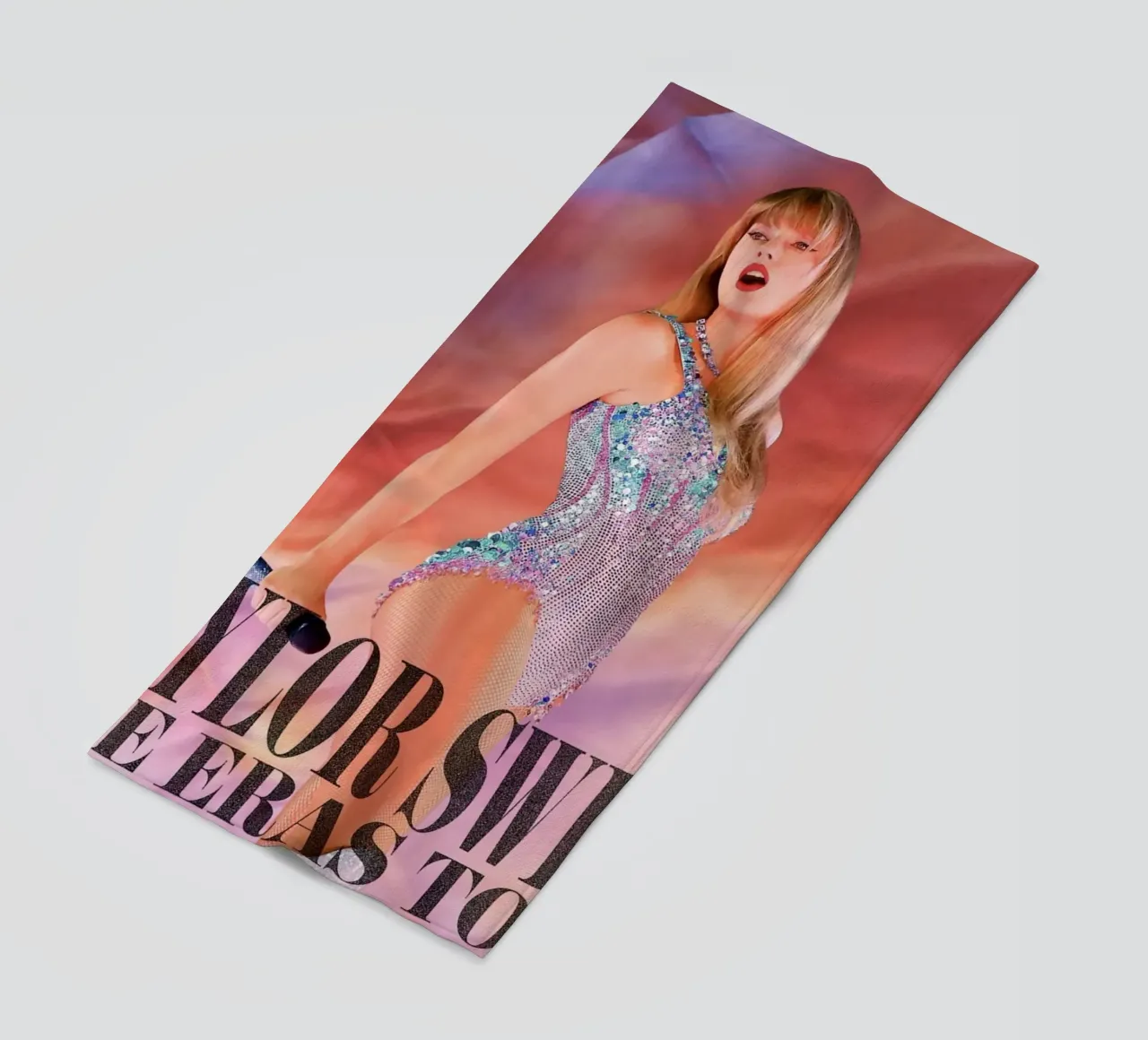 tour delle epoche swiftie telo mare da AudioLibrary