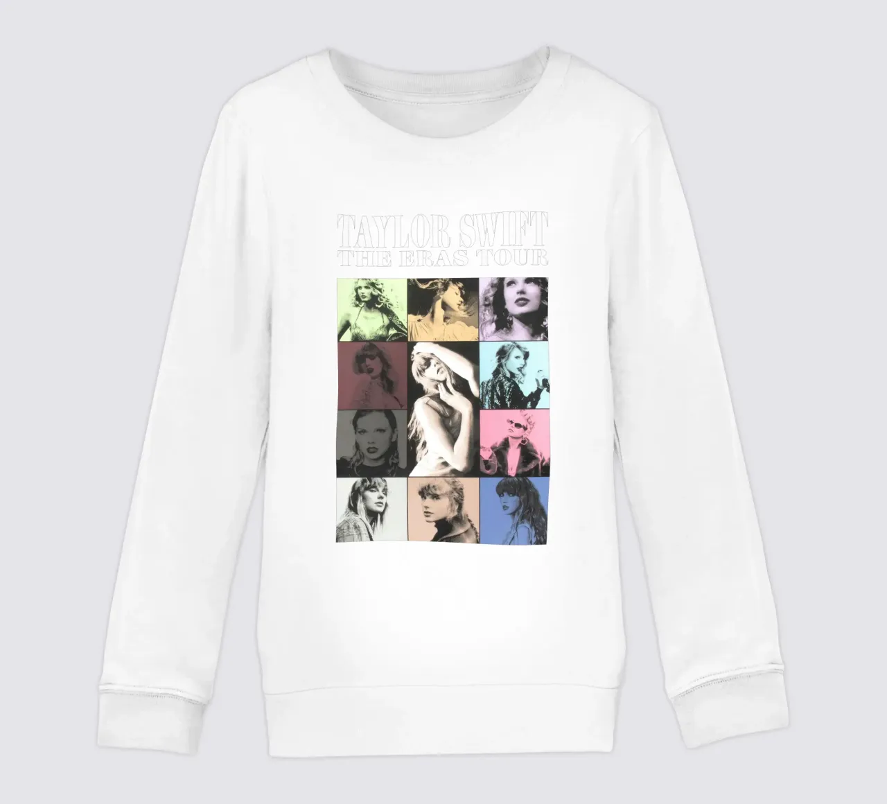 Taylor eras tour kids sweatshirt by AudioLibrary