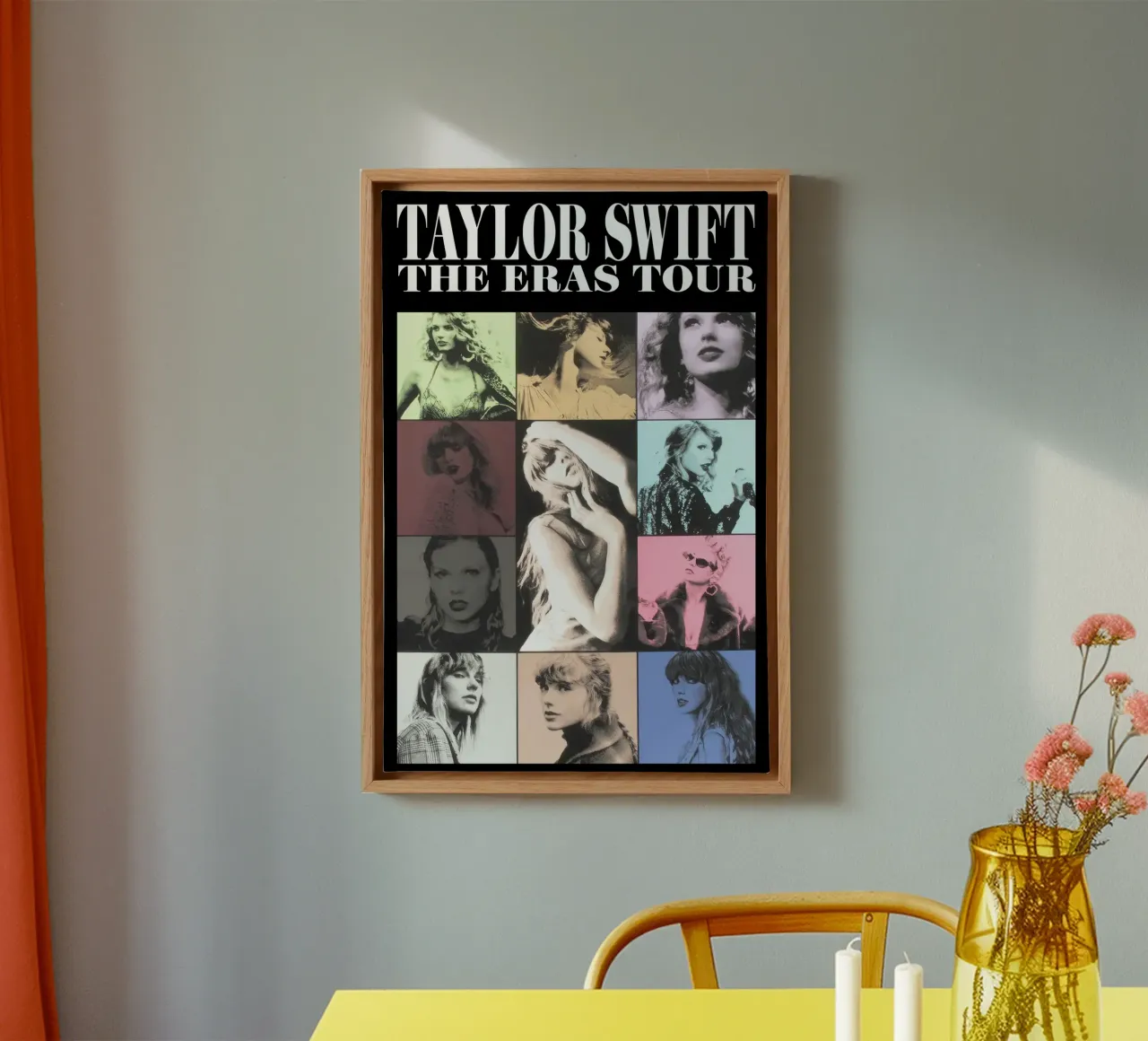 Tour delle ere di Taylor tela con Cornice a cassetta da AudioLibrary