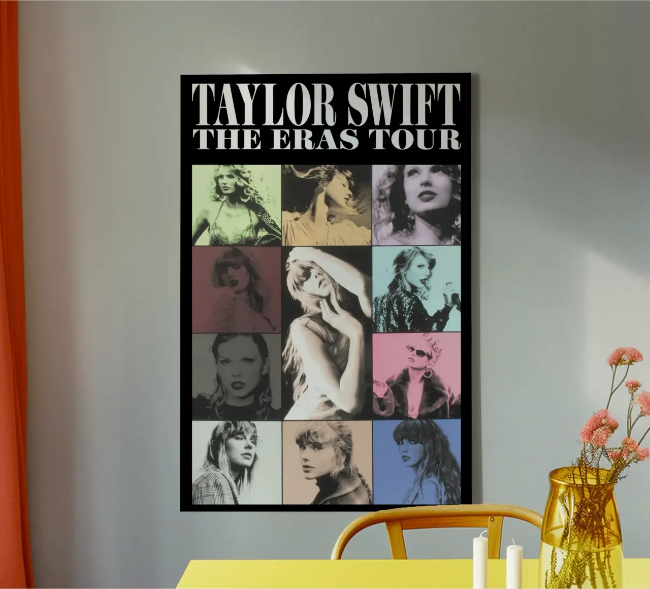 Tour delle ere di Taylor tela con Cornice a cassetta da AudioLibrary