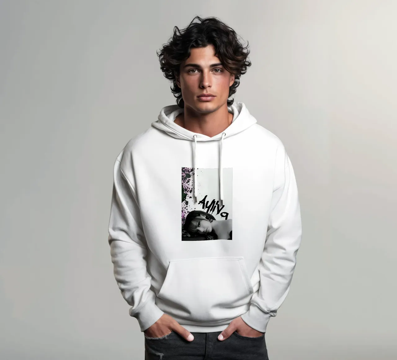 ayliva felpa con cappuccio da AudioLibrary