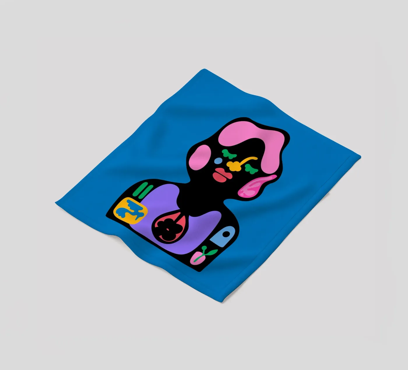 Tijd fleecedeken van Portraits