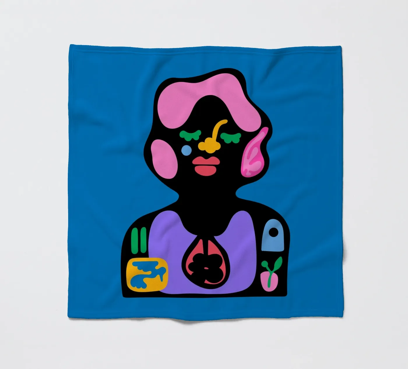 Time fleece blanket by Portraits