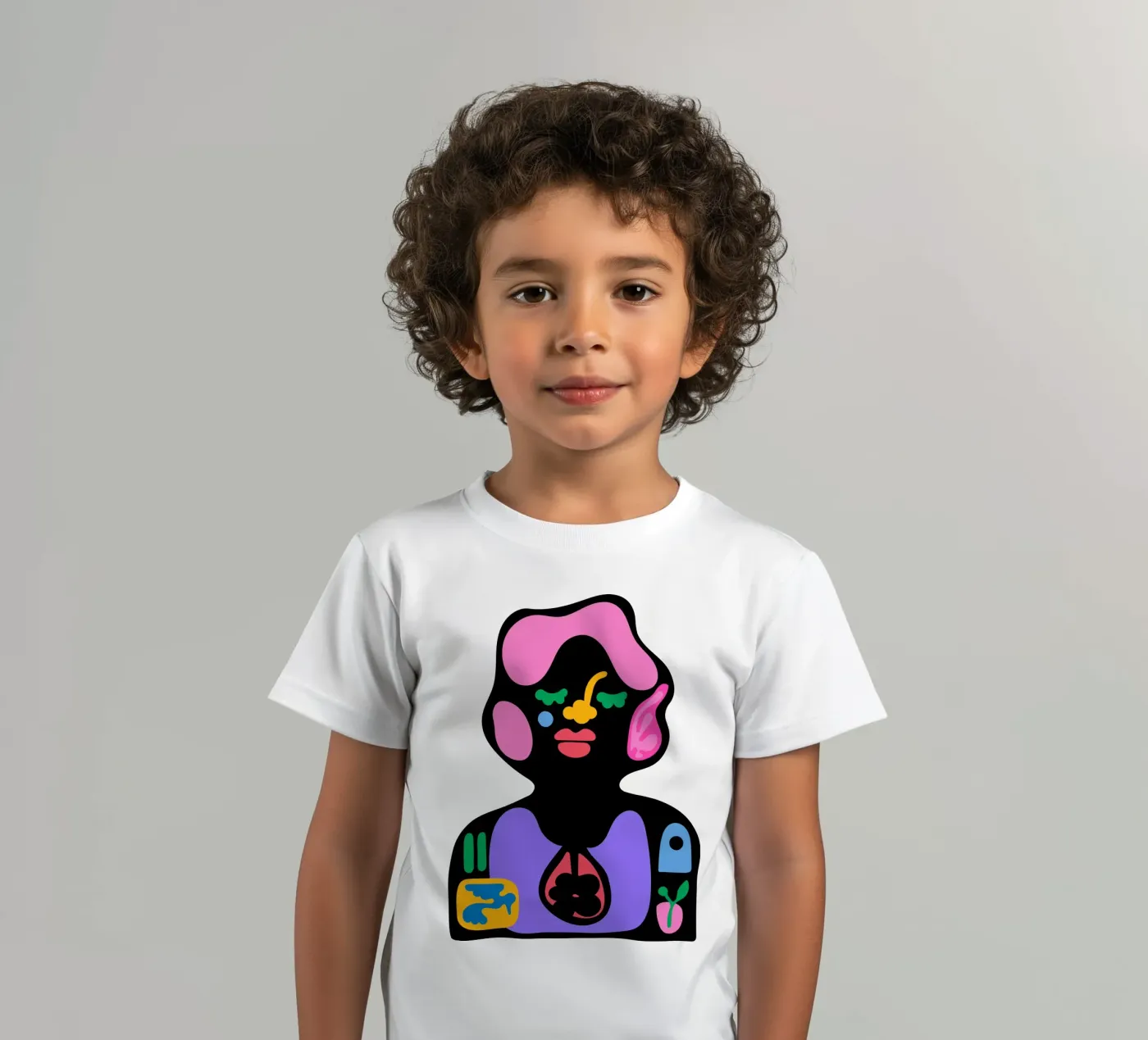 Time kinder t-shirt van Portraits