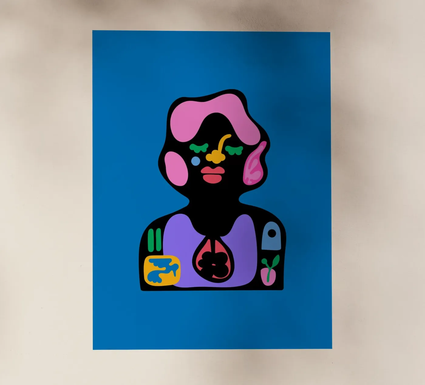 Tijd backlit folie van Portraits