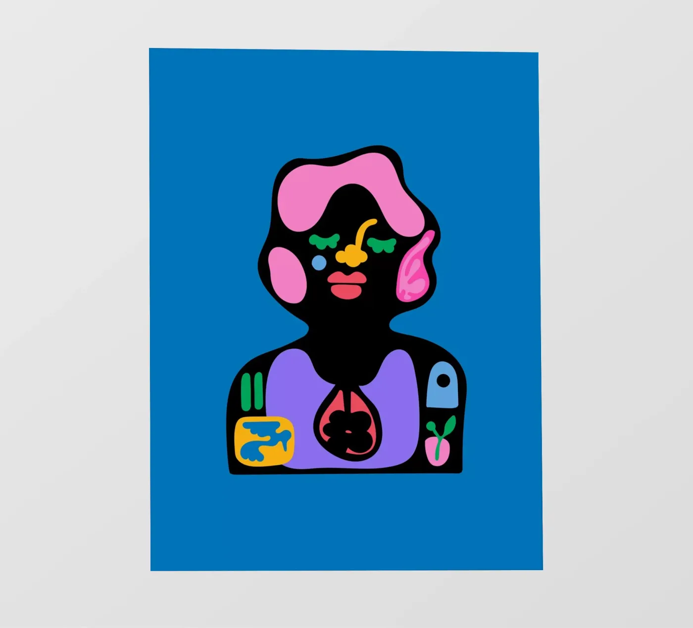 Time fotobehang van Portraits