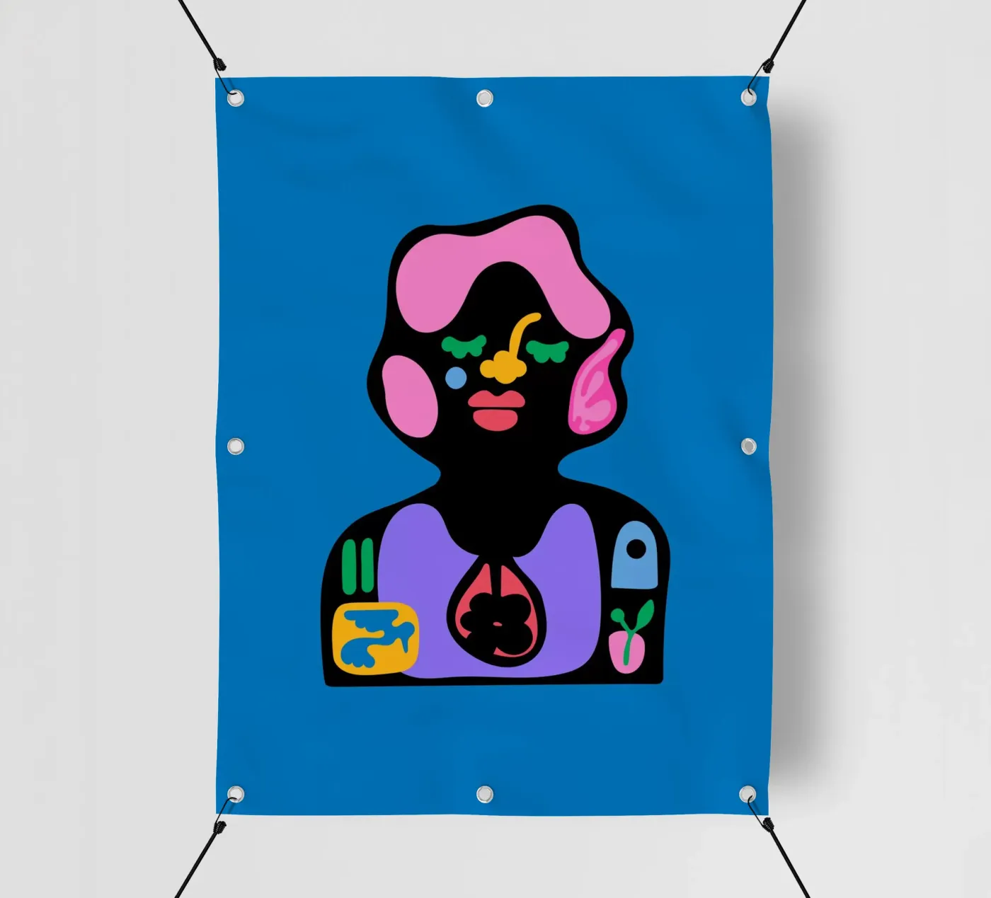Zeit PVC Plane von Portraits