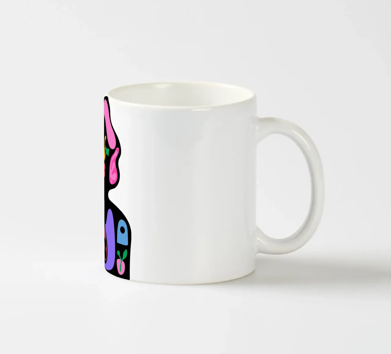 Time ceramic mug by Portraits