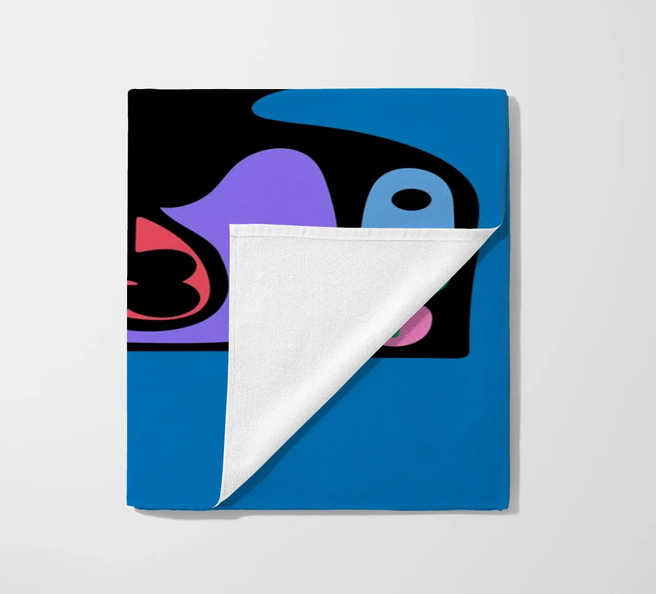 Tijd strandhanddoek van Portraits