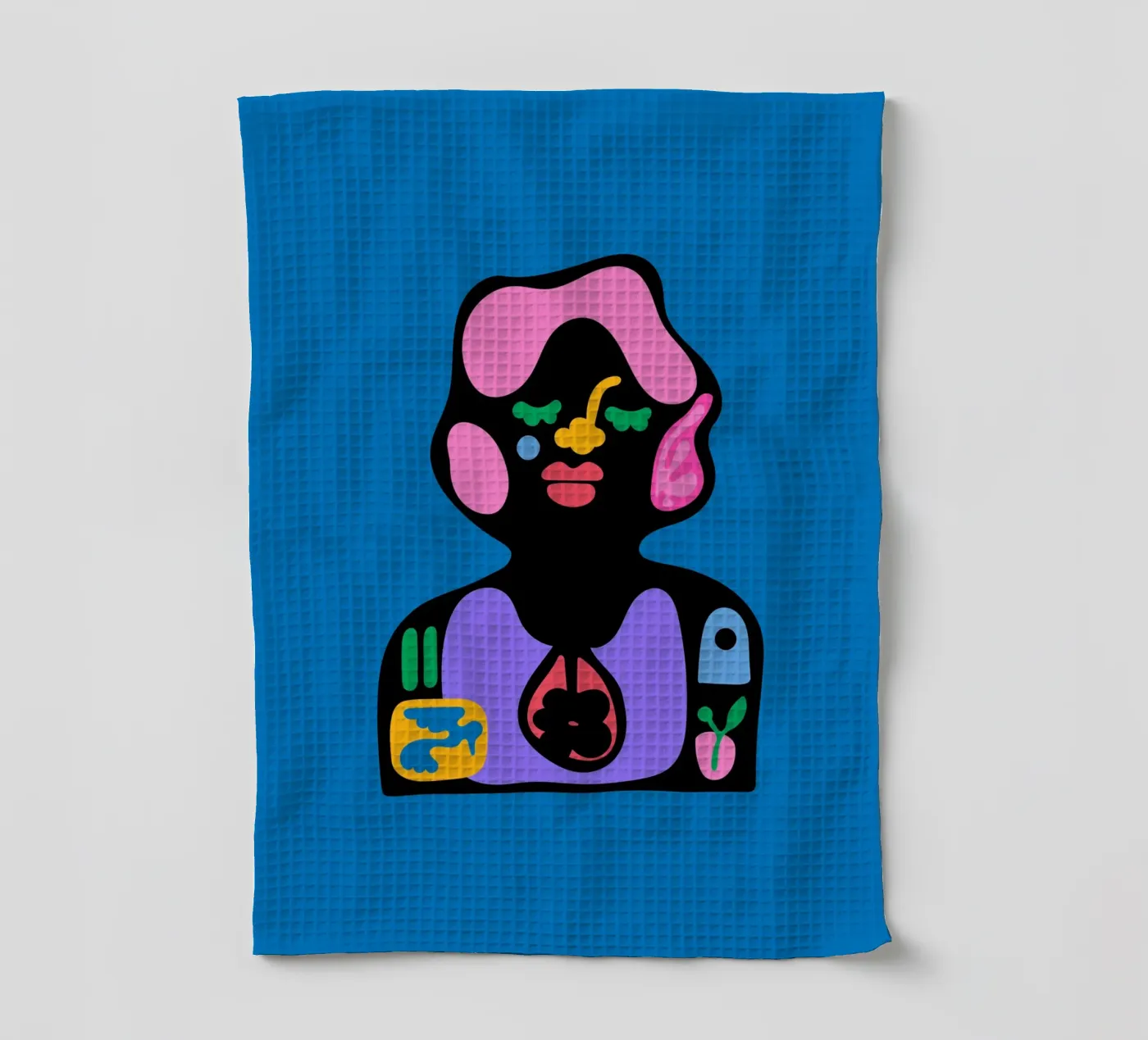 Time tea towel by Portraits