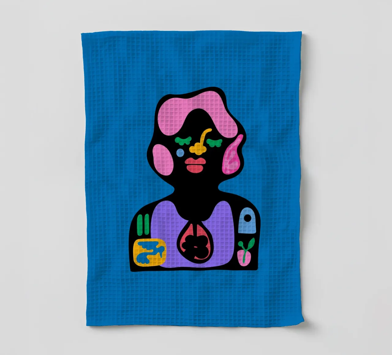 Time tea towel by Portraits