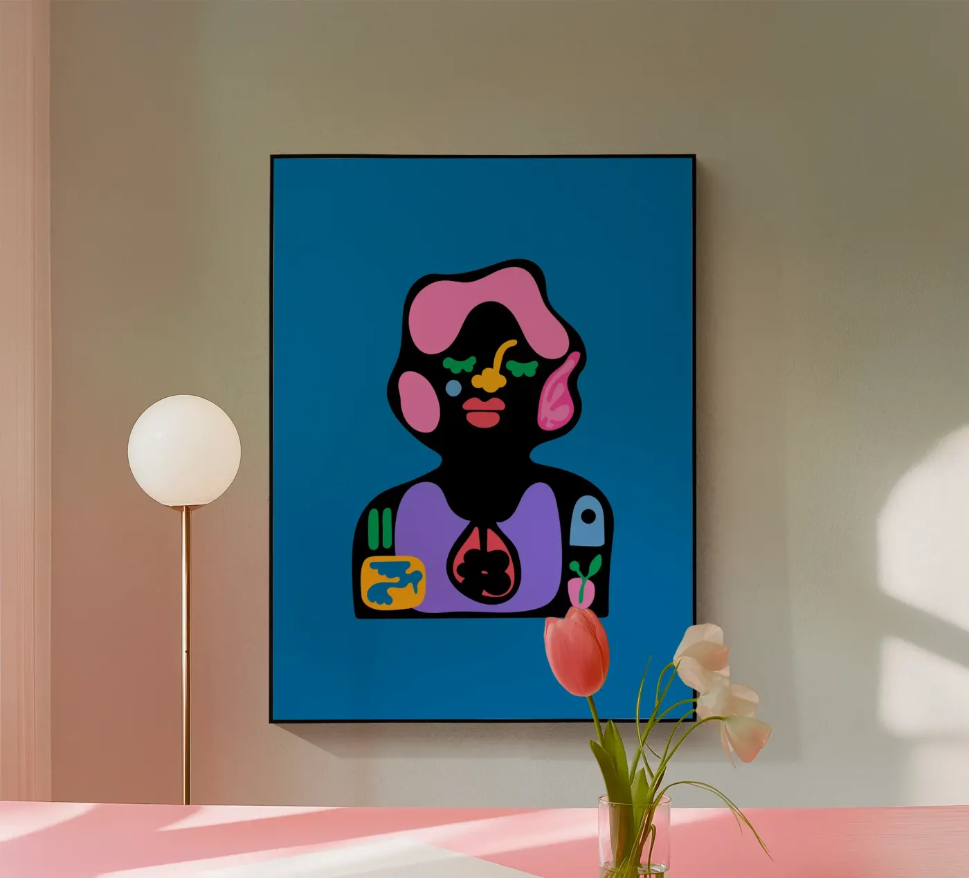 Time acryl van Portraits