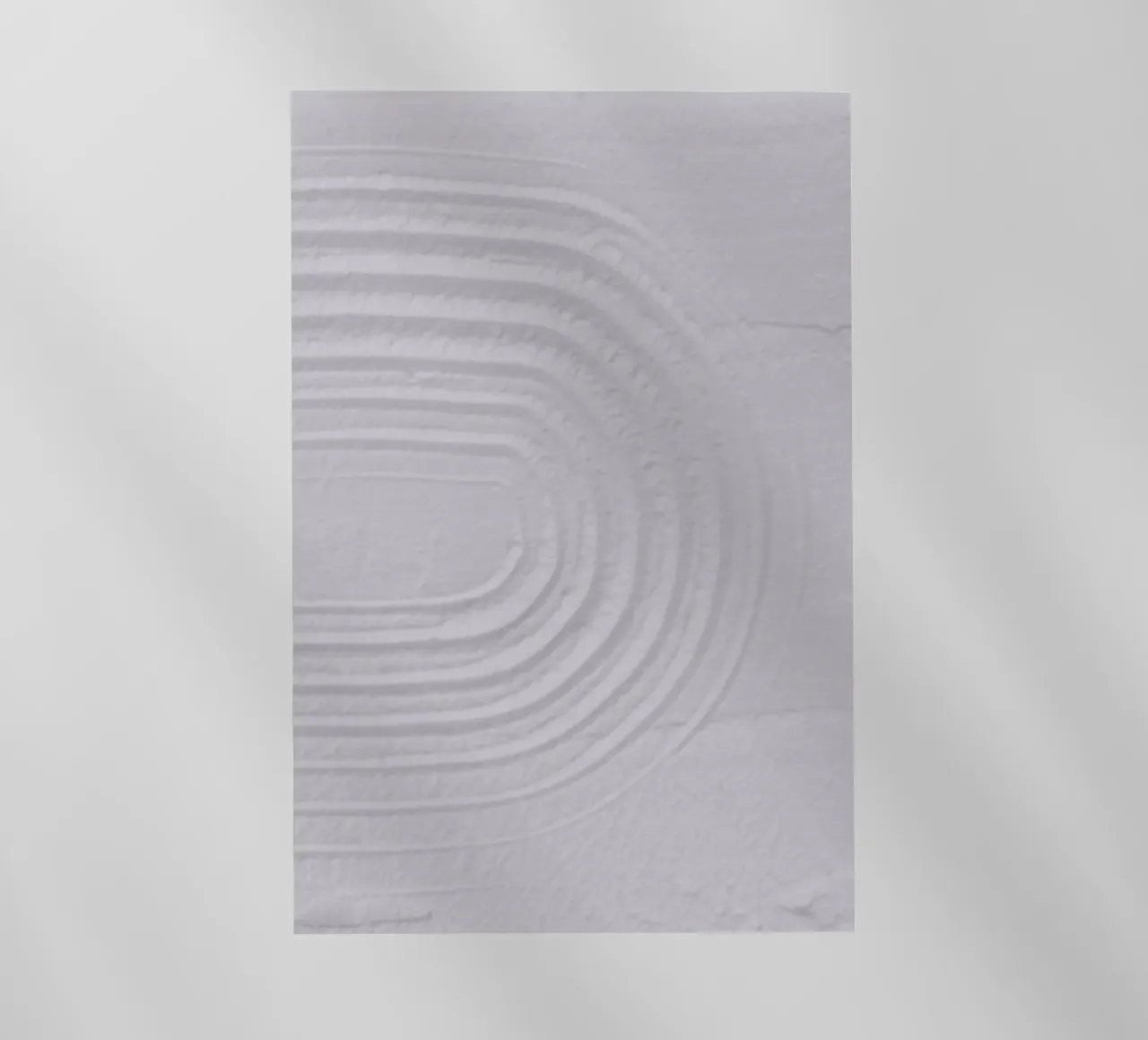 texture bianche 1 - minimal RAINBOW pellicola backlit da Studio Nahili