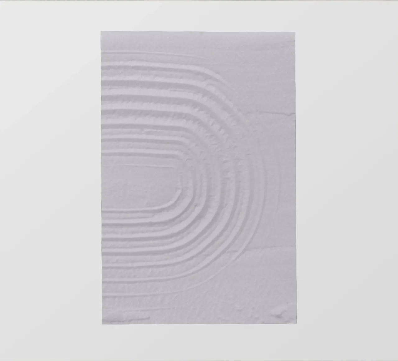 texture bianche 1 - minimal RAINBOW telo in pvc da Studio Nahili