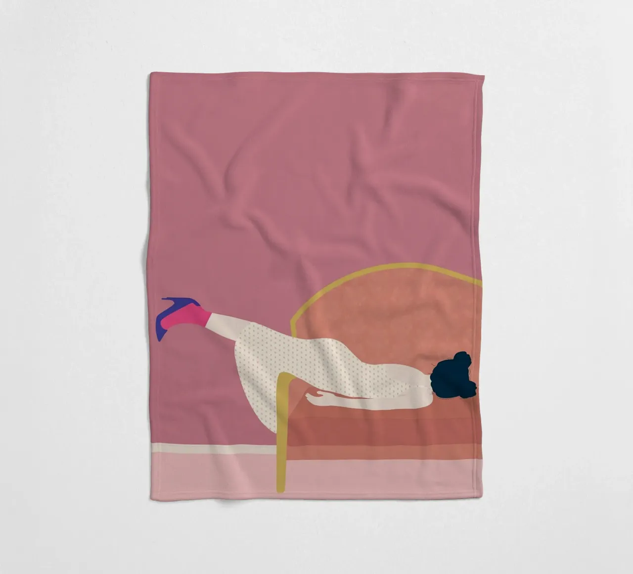 Stato d'animo coperta in pile da Ella Ward
