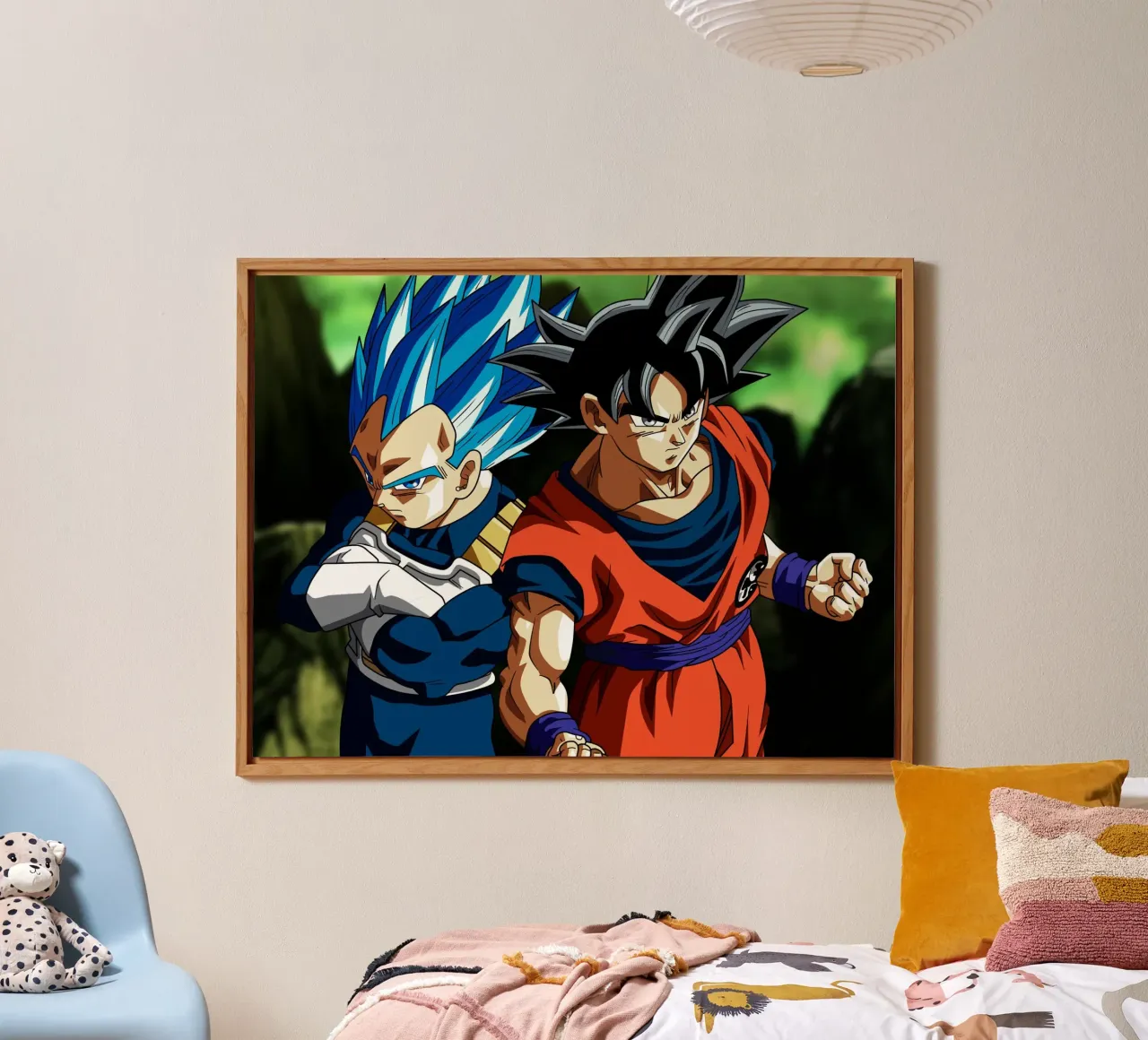Super Saiyan Blue Alu-Dibond von Musadad Shop