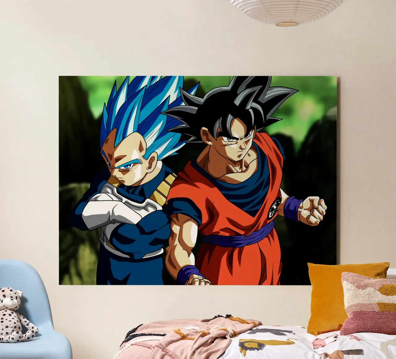 Super Saiyan Blue Alu-Dibond von Musadad Shop