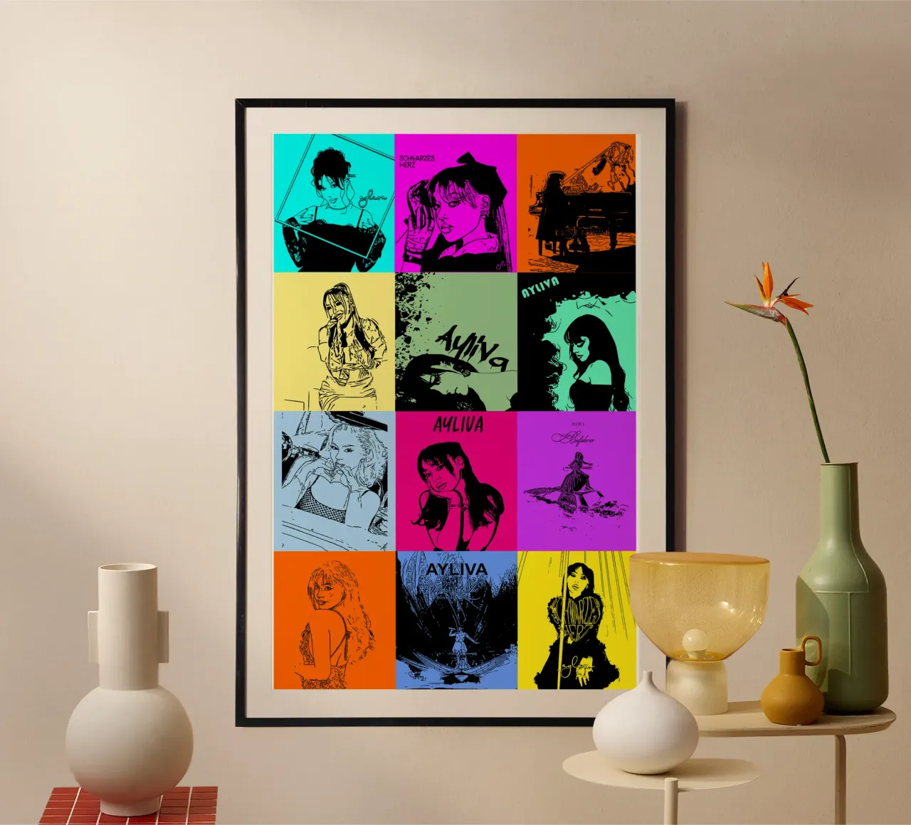 ayliva collage poster da AudioLibrary