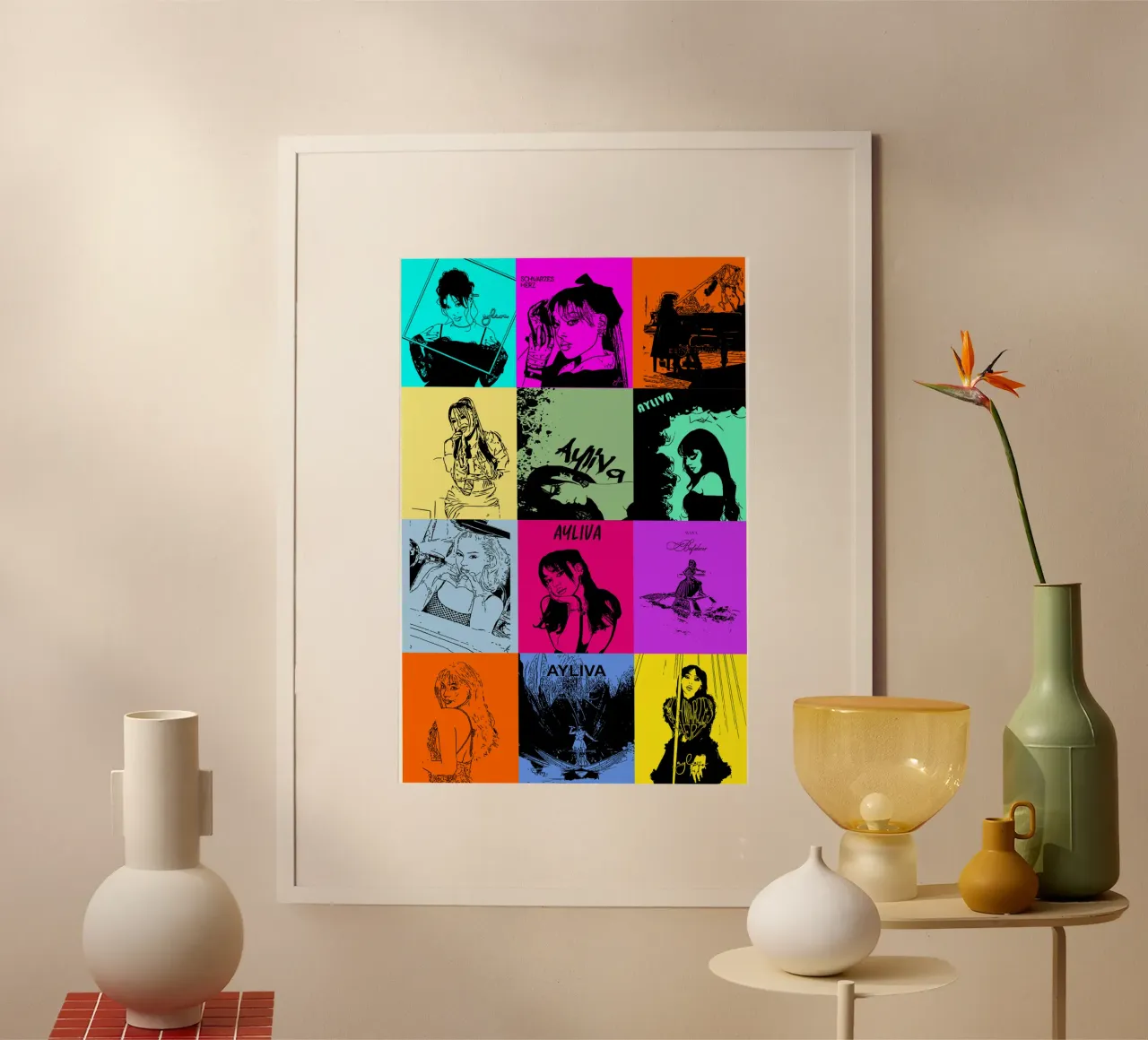 ayliva collage poster da AudioLibrary