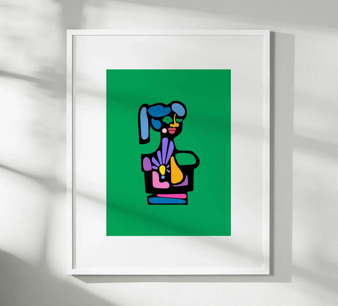 Luce gialla poster da Portraits