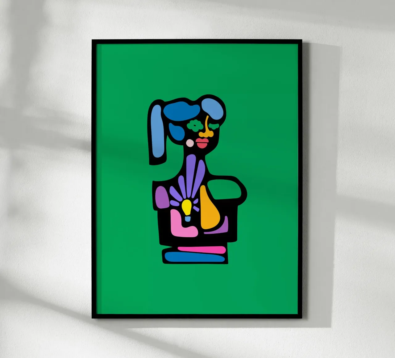 Luce gialla poster da Portraits