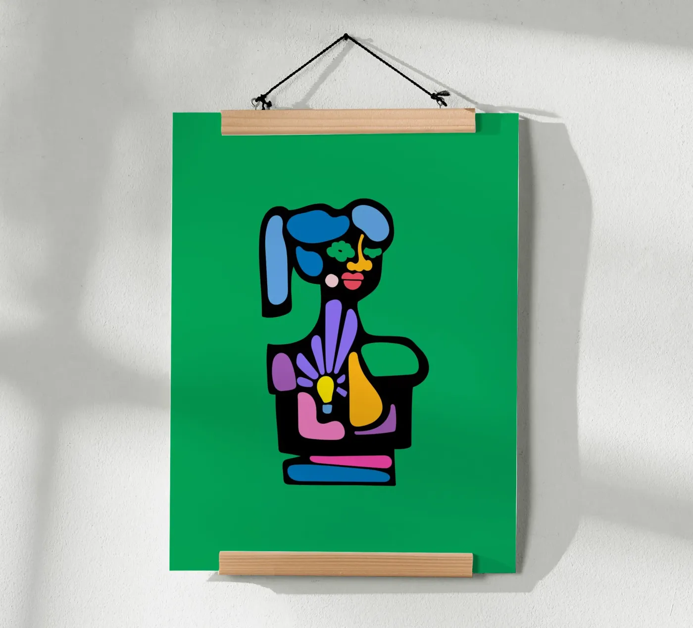 Luce gialla poster da Portraits