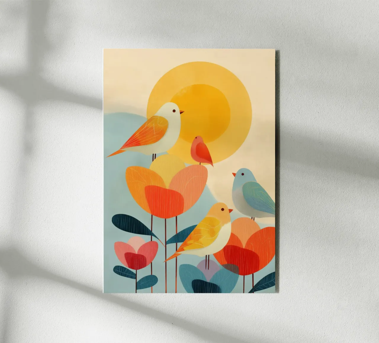 A Song for the Sun alluminio dibond da Clara August