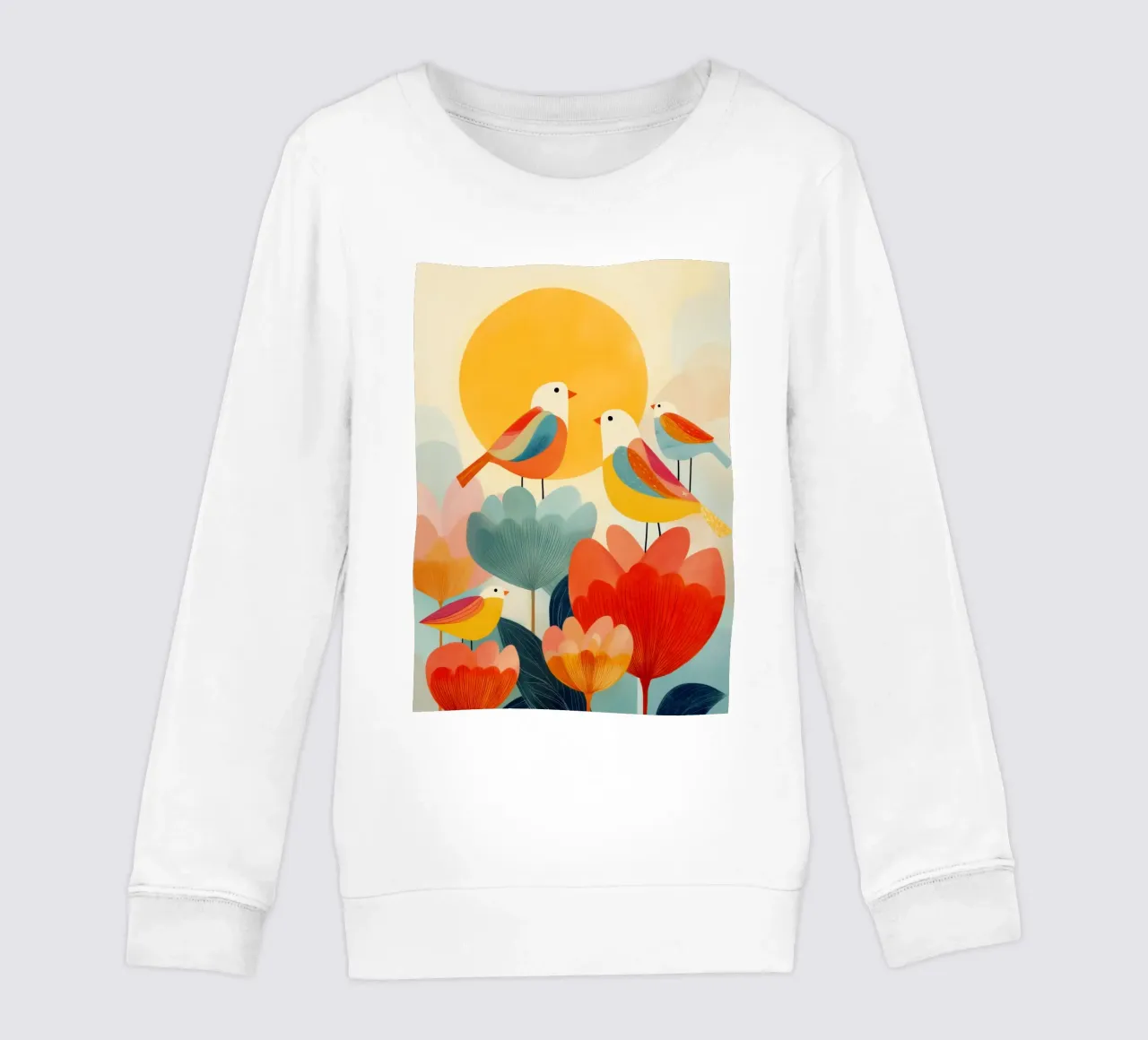 Morning in Bloom kids sweatshirt by Clara August