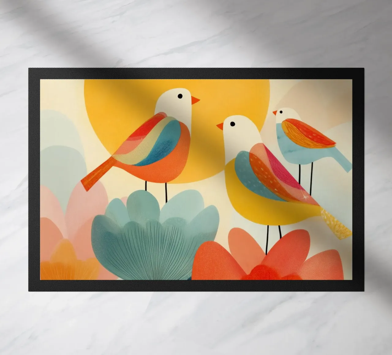 Morning in Bloom doormat by Clara August