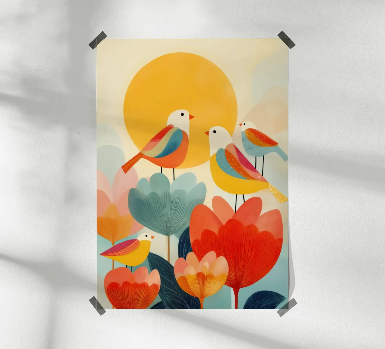 Morning in Bloom hahnemühle by Clara August