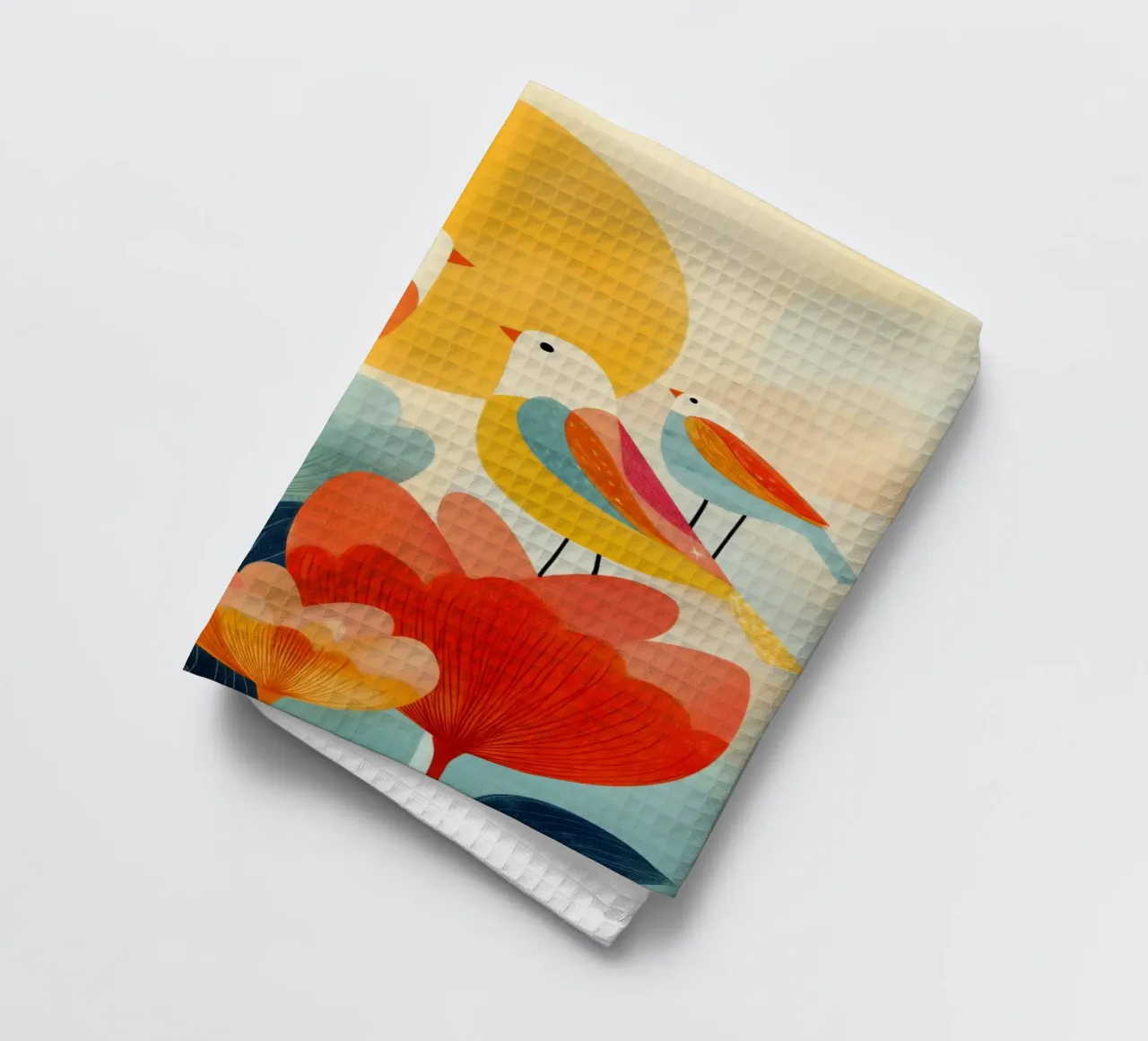 Morning in Bloom tea towel by Clara August