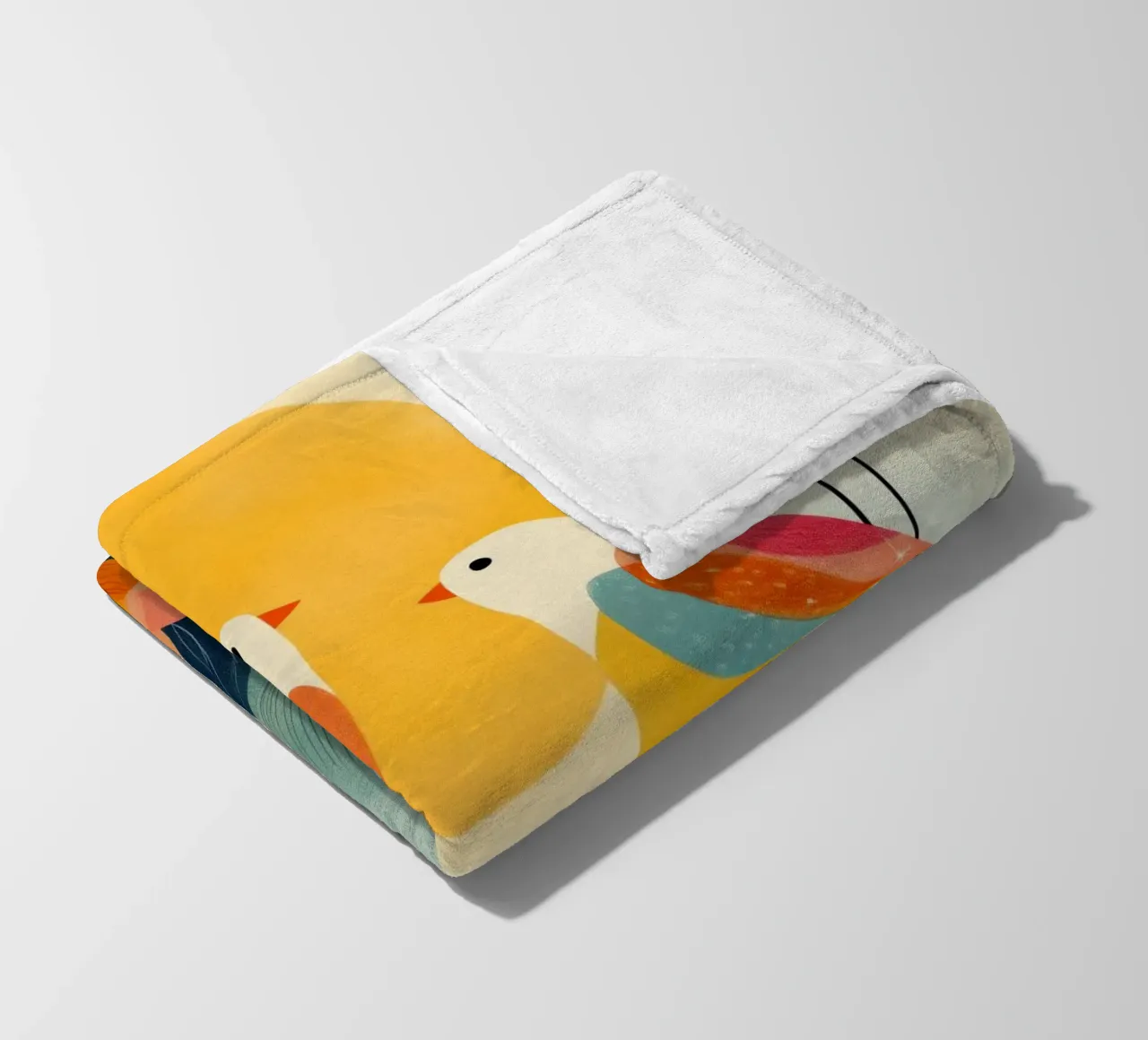 Morning in Bloom coperta in pile da Clara August