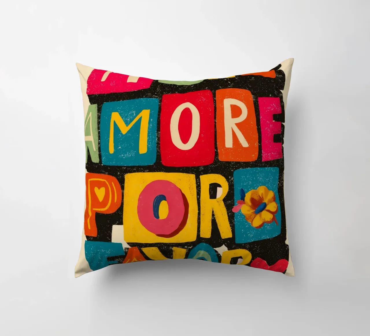 More Amore Por Favor cuscino da Clara August