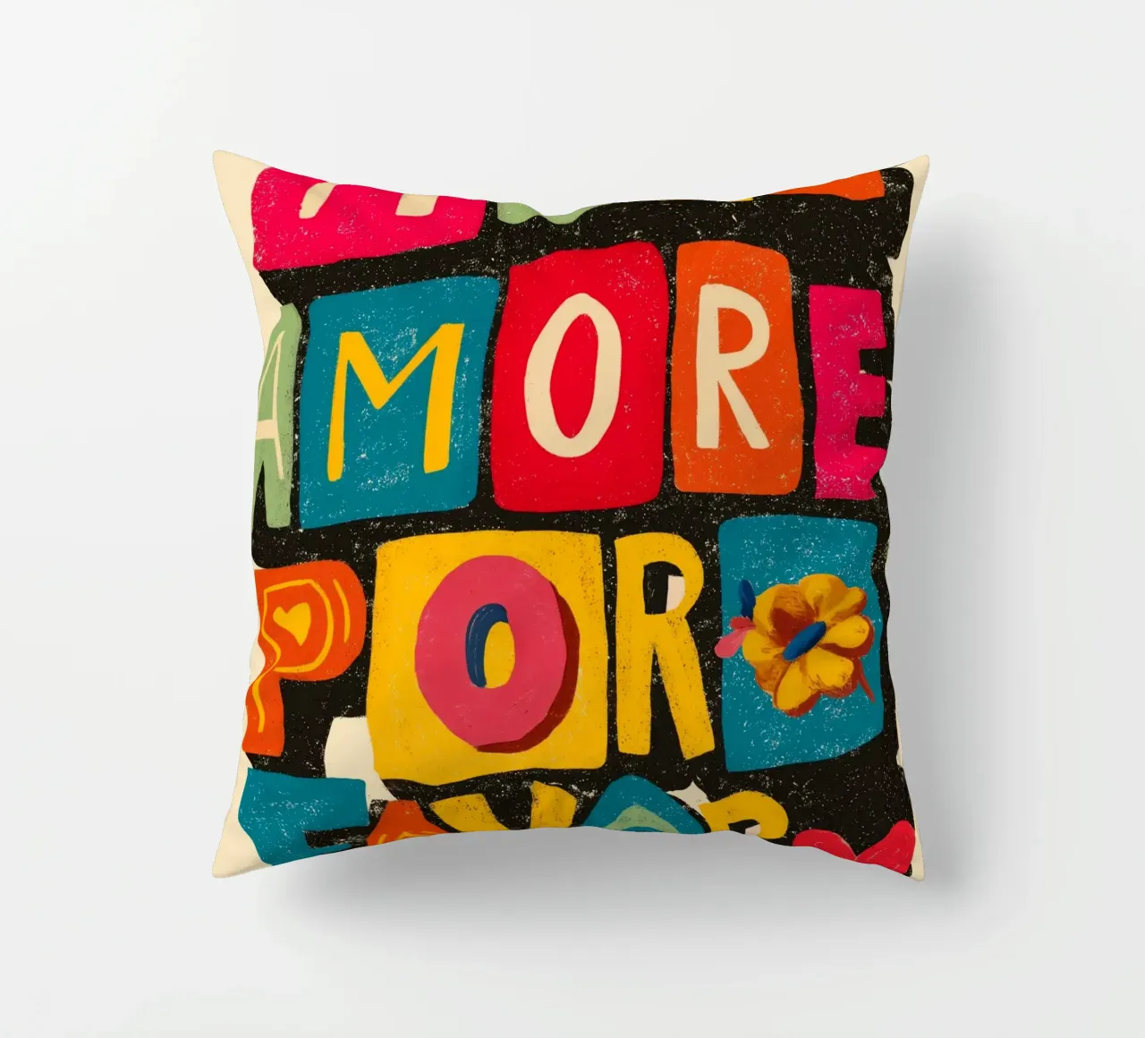 More Amore Por Favor cuscino da Clara August