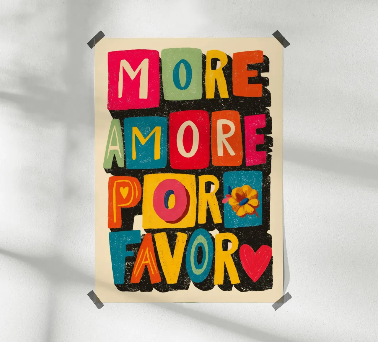 More Amore Por Favor carta hahnemühle da Clara August