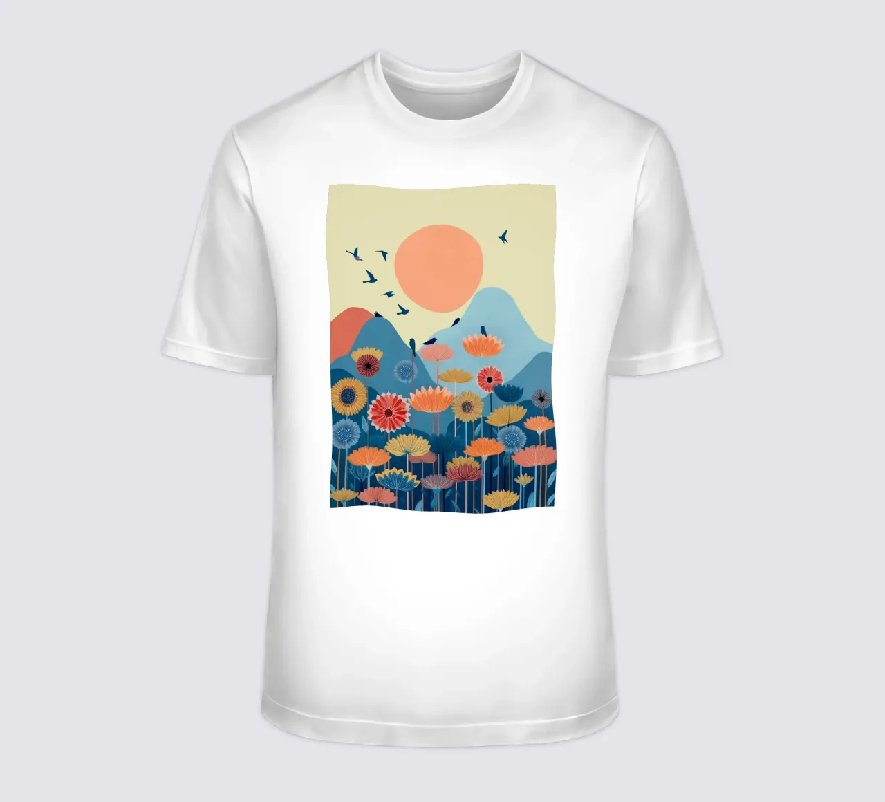 Valley of the Rising Bloom t-shirt by Clara August
