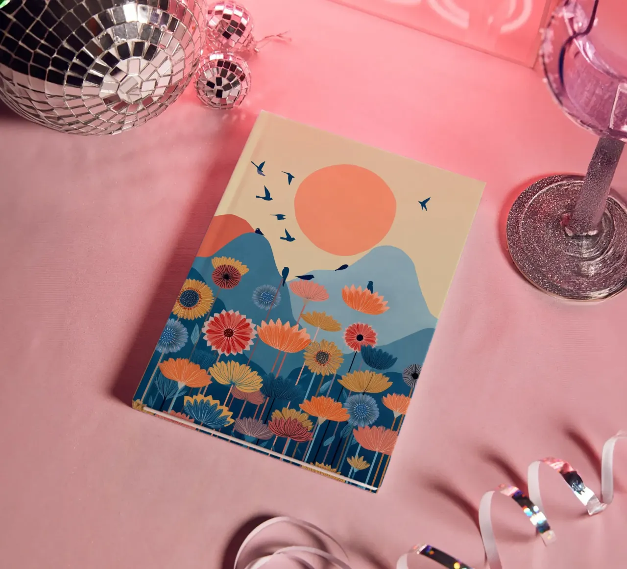 Valley of the Rising Bloom notebook by Clara August