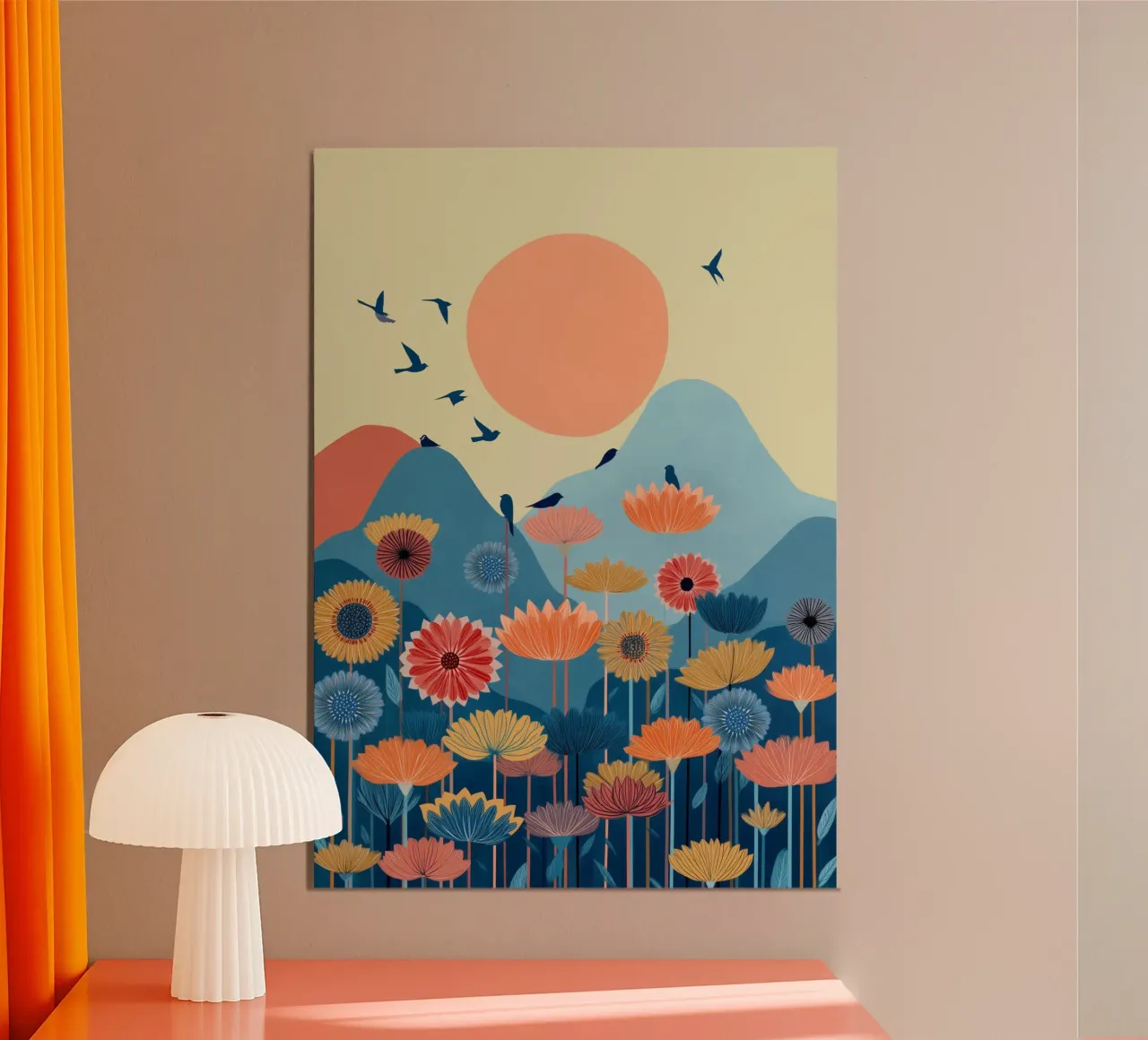 Valley of the Rising Bloom poster da Clara August