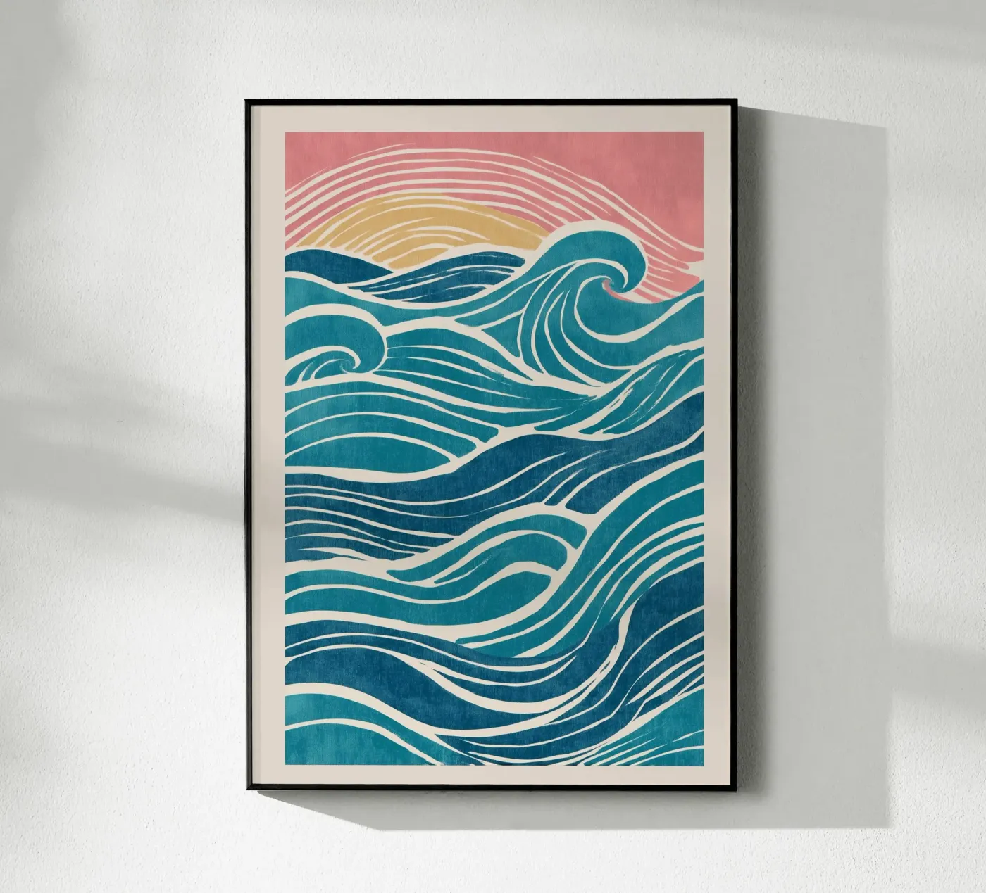 The Sun Beneath the Waves plexiglass da Clara August