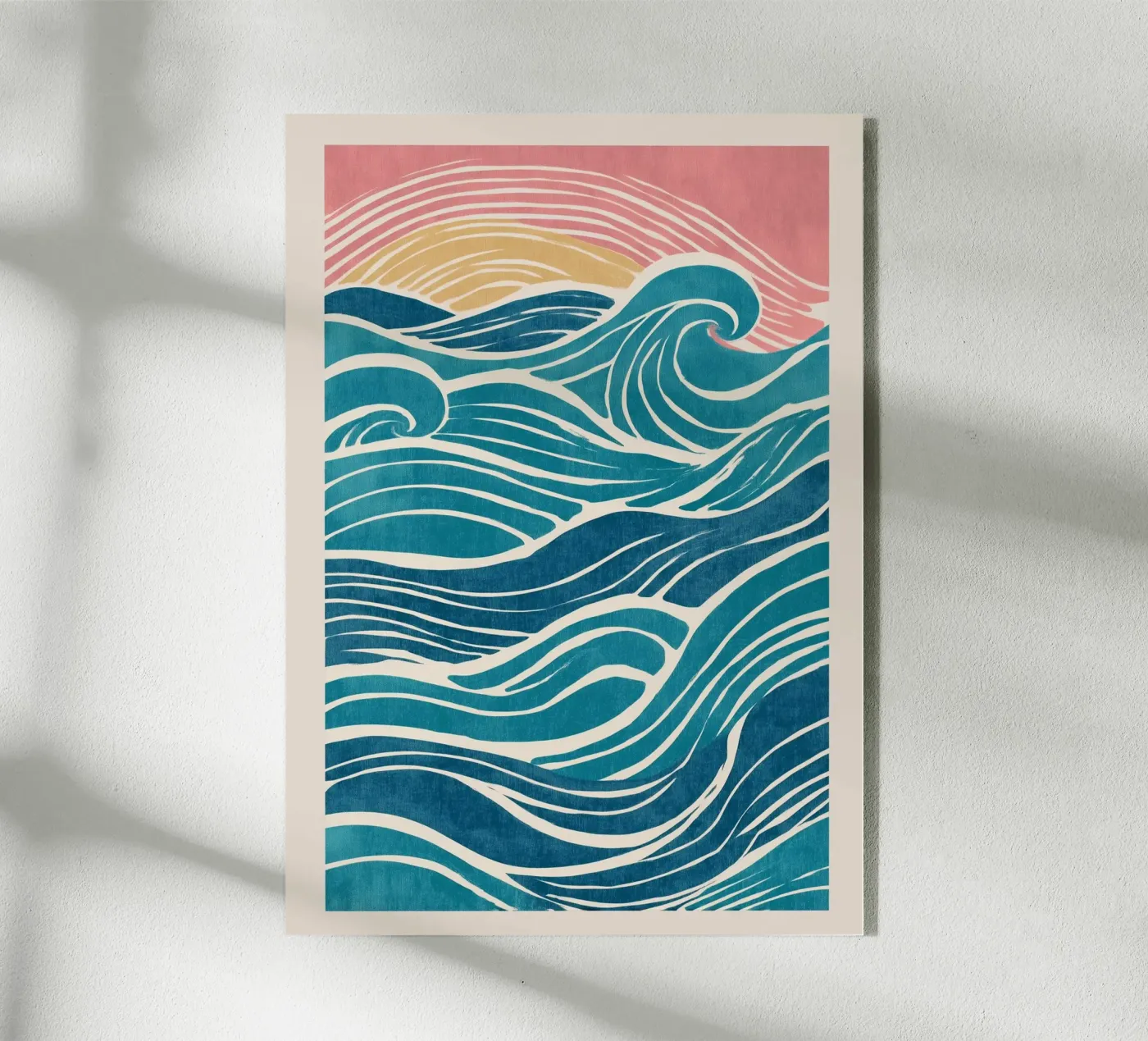 The Sun Beneath the Waves plexiglass da Clara August