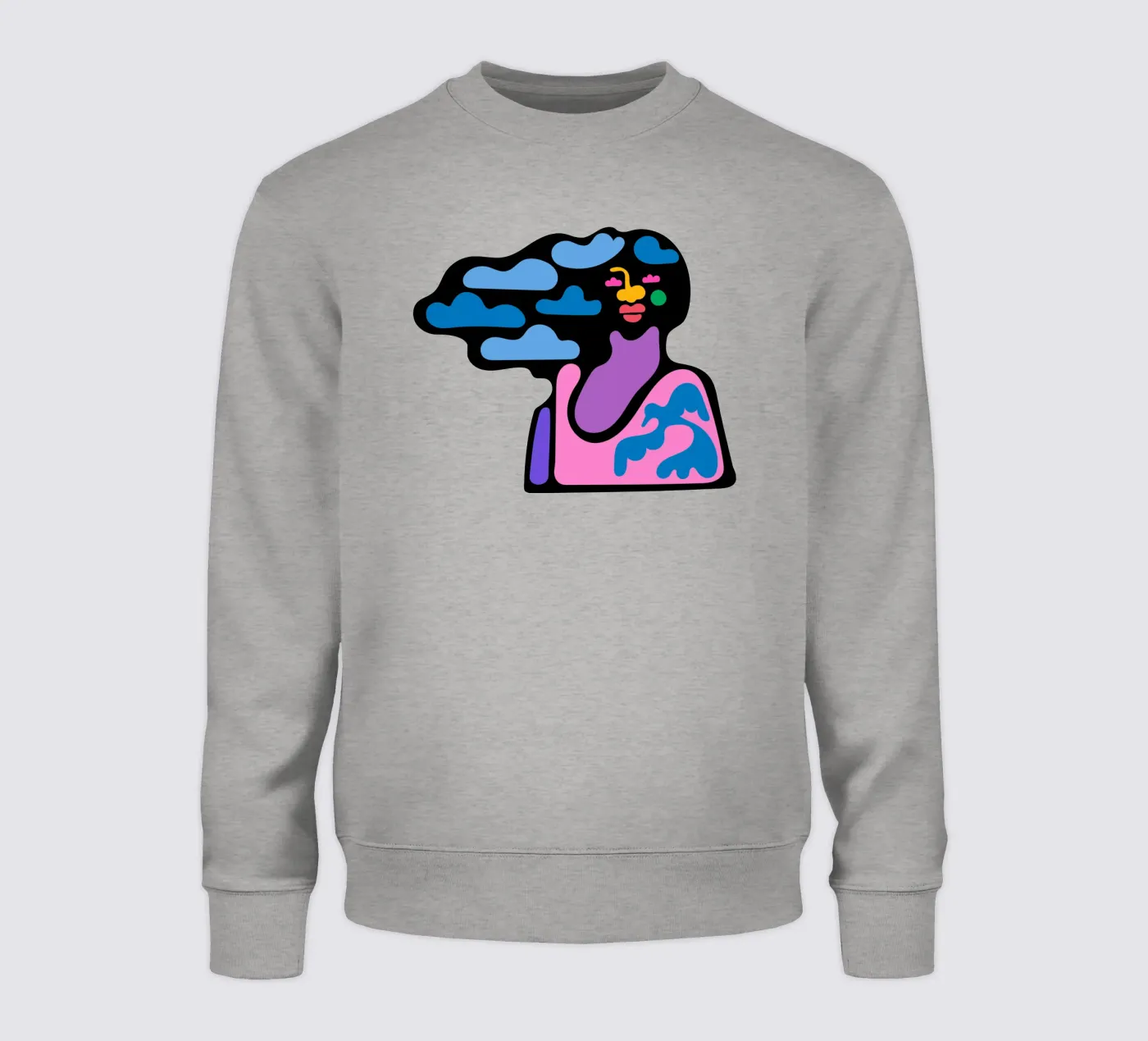 Cloudy sweatshirt by Portraits
