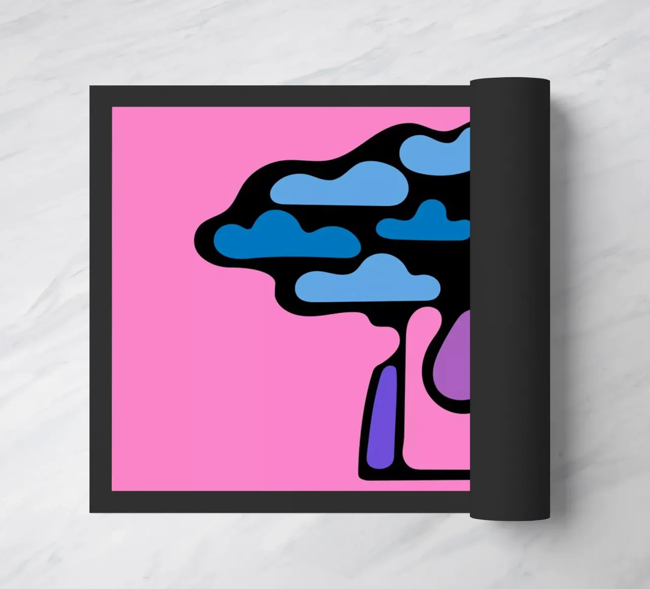 Cloudy doormat by Portraits