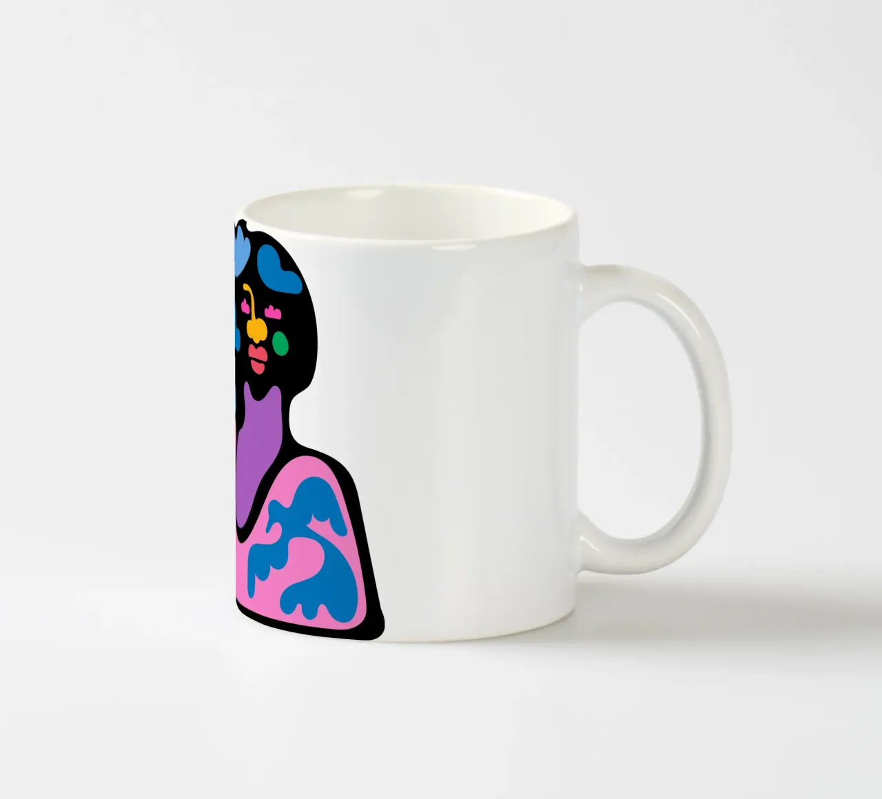 Cloudy ceramic mug by Portraits
