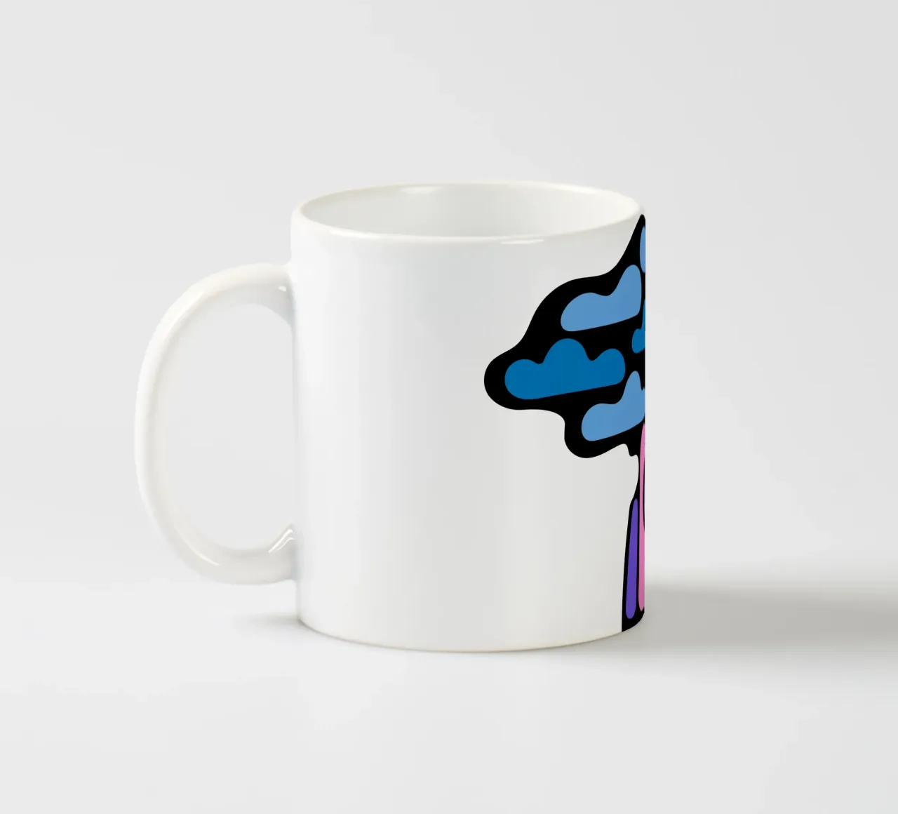 Cloudy ceramic mug by Portraits