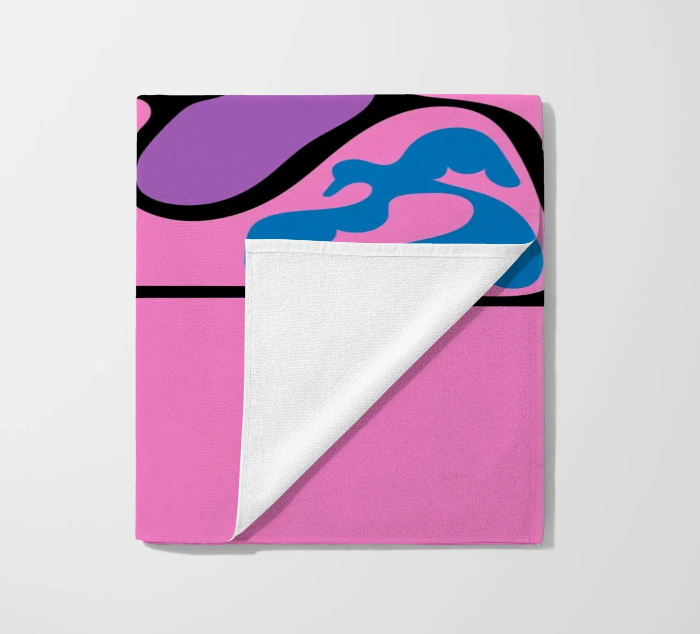 Cloudy Strandtuch von Portraits