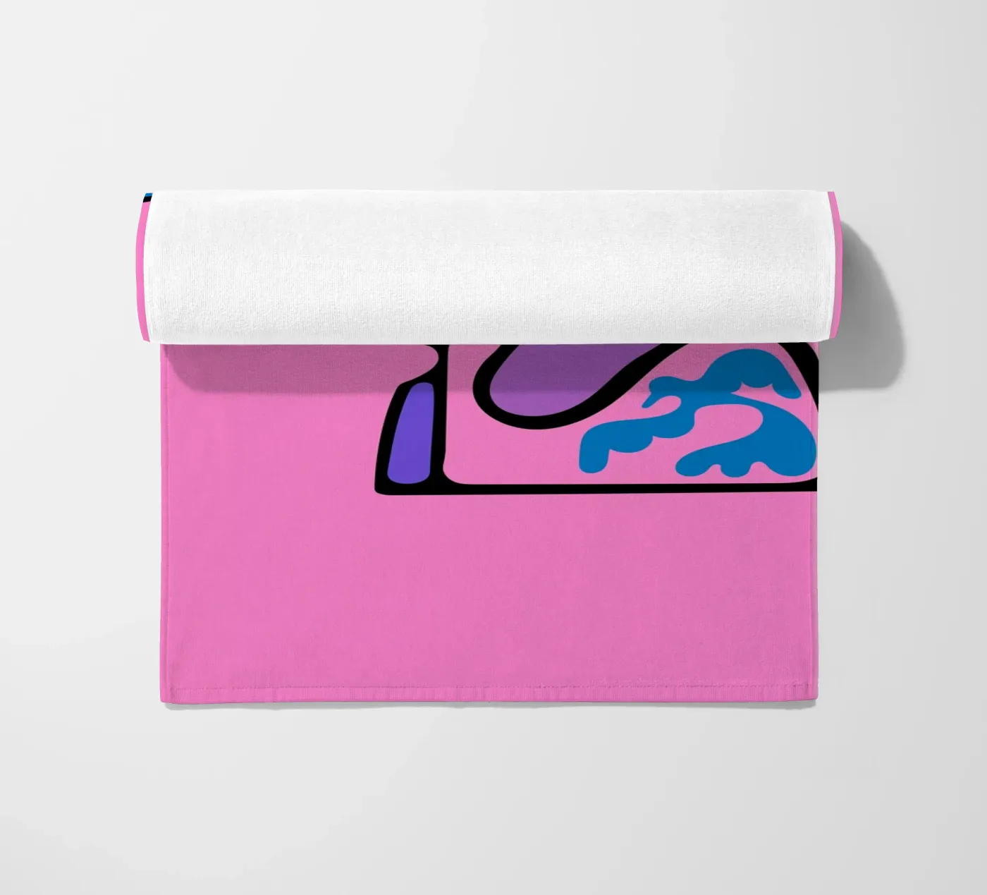 Cloudy Strandtuch von Portraits