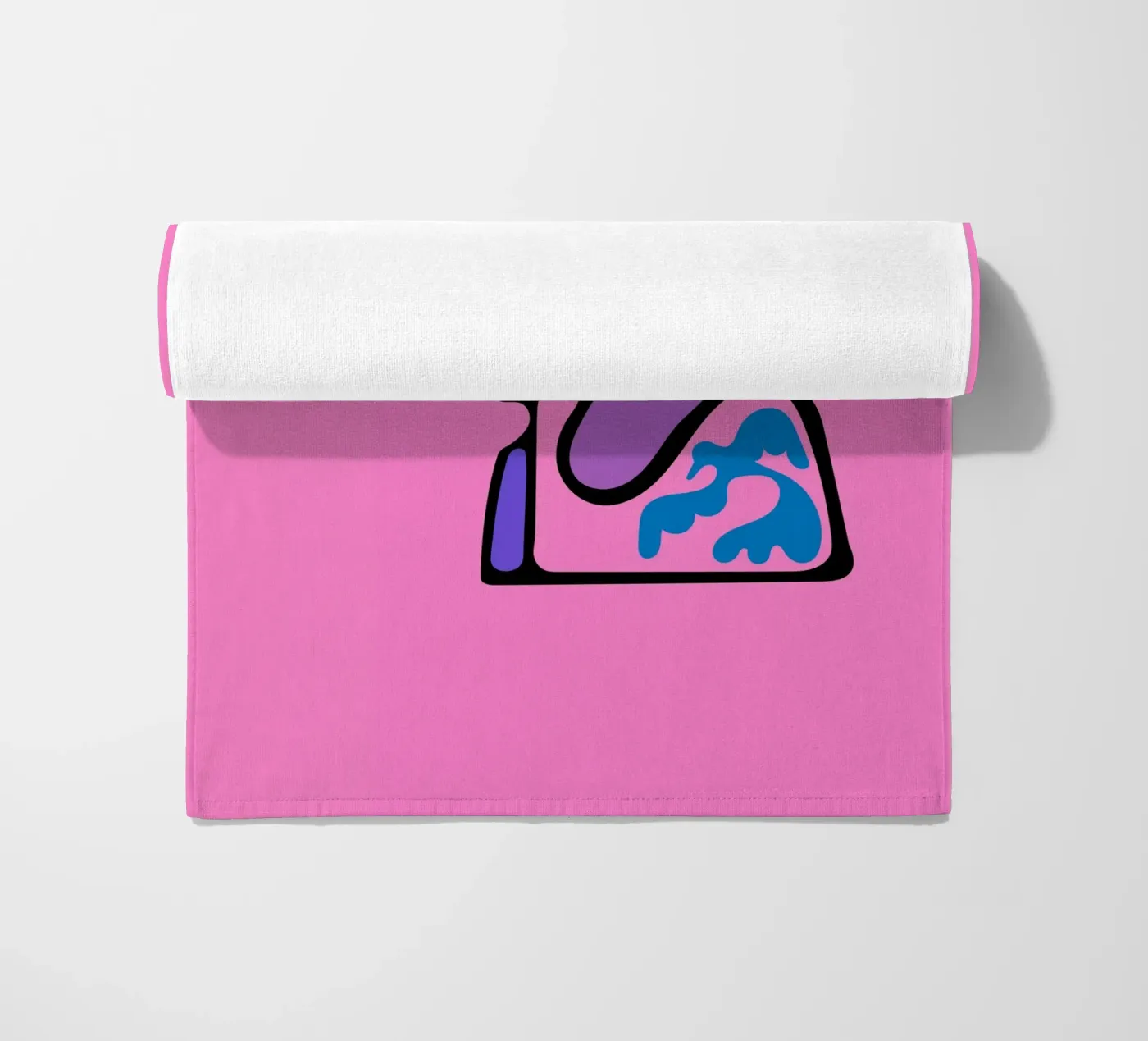 Cloudy Strandtuch von Portraits